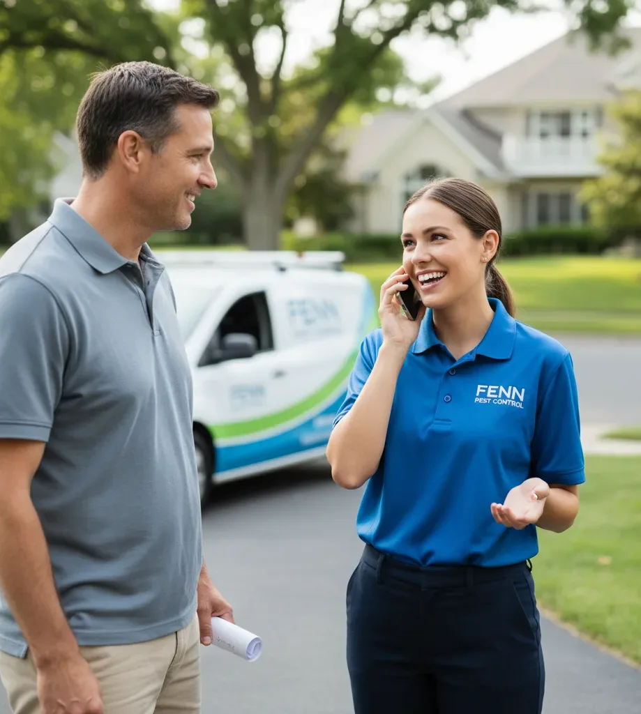 Fenn Pest Control customer support in Hemlock